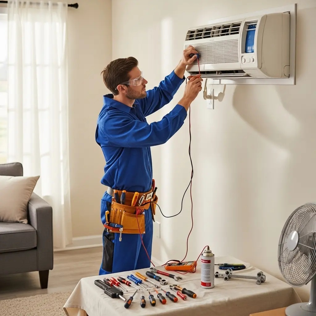 Arifiye Çetintaş Çetintaş klima gaz dolumu ve bakım – Enerji verimliliği artırıldı. - Teknik servis örneği